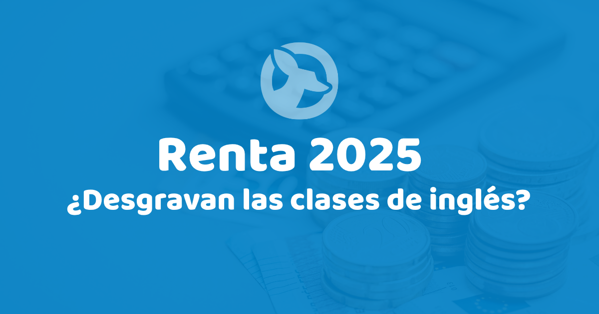 Desgravar las clases de inglés en la declaración de la renta 2025 - Coonerang